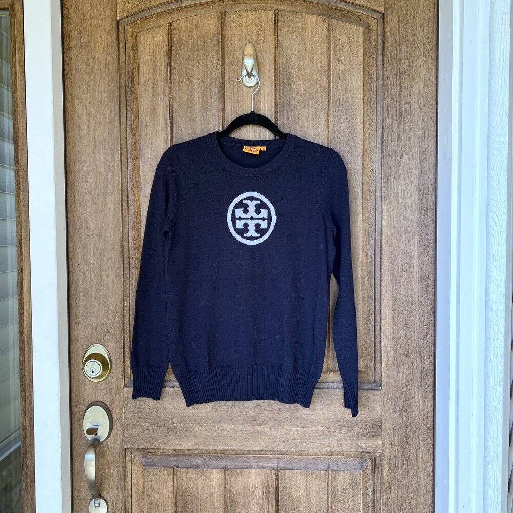 TORY BURCH Classic Lightweight Soft Wool Sweater